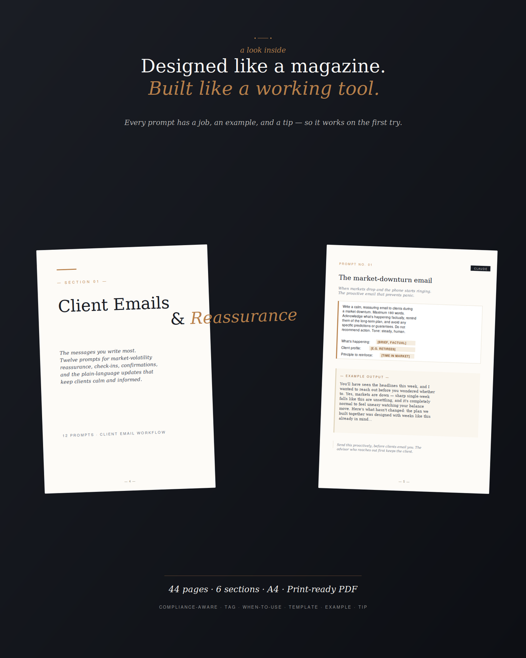 The Financial Advisor's AI Prompt Library — 68 Prompts for Advisors & Planners