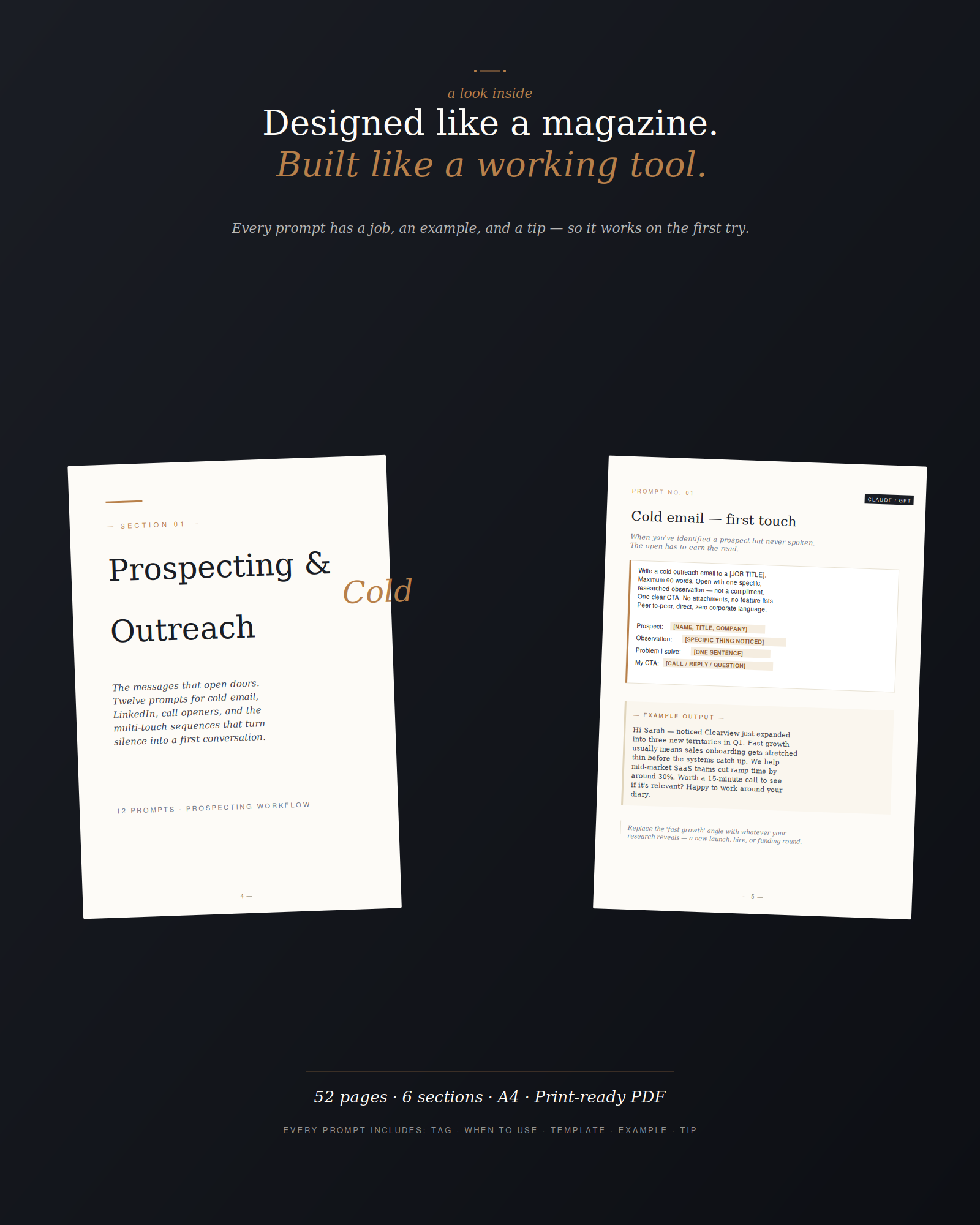 The Sales Agent's AI Prompt Library — 68 Prompts for High-Ticket Closers